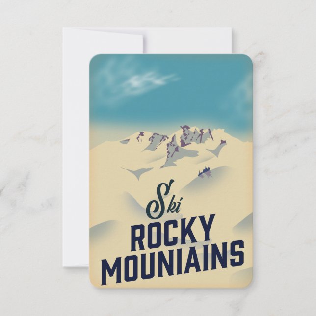 Ski Rocky Mountains USA (Front)