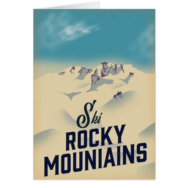Ski Rocky Mountains USA (Front)