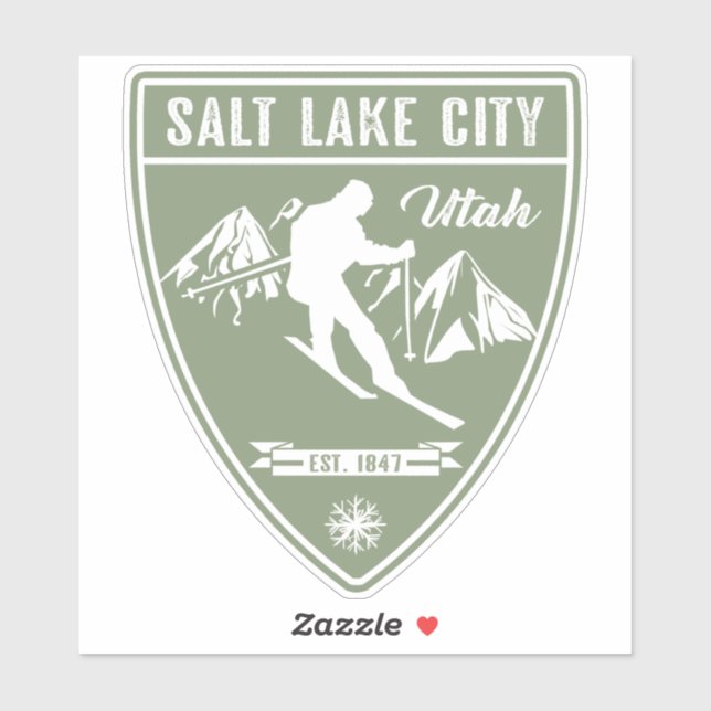 Ski Salt Lake City Utah (Sheet)