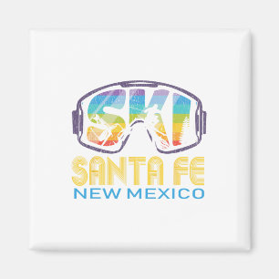 Ski Santa Fe New Mexico Skiing Vacation  Magnet