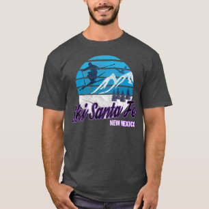 Ski Santa Fe New Mexico USA Ski Resort Skiing T-Shirt