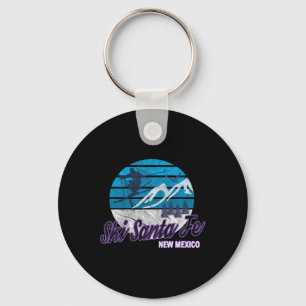 Ski Santa Fe New Mexico Usa Ski Resort Snowboardin Key Ring