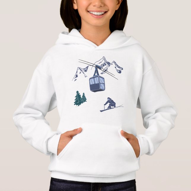 Ski Scene Winter Sports (Front)