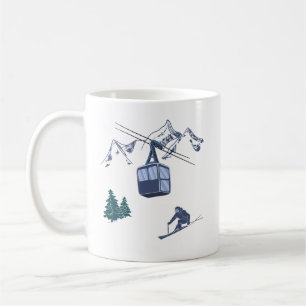 Ski Scene Winter Sports Coffee Mug