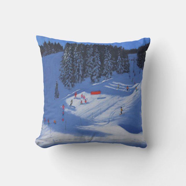 Ski school Morzine 2014 Cushion (Front)