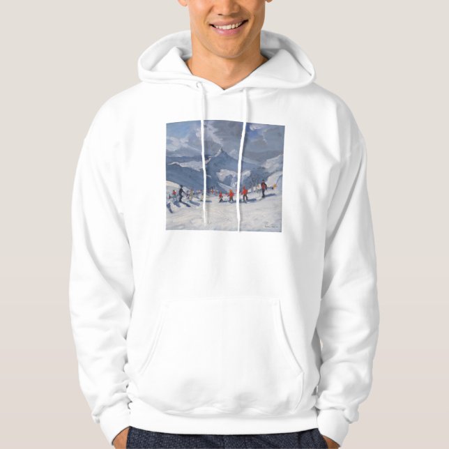 Ski School Tignes 2009 Hoodie (Front)