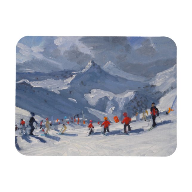 Ski School Tignes 2009 Magnet (Horizontal)