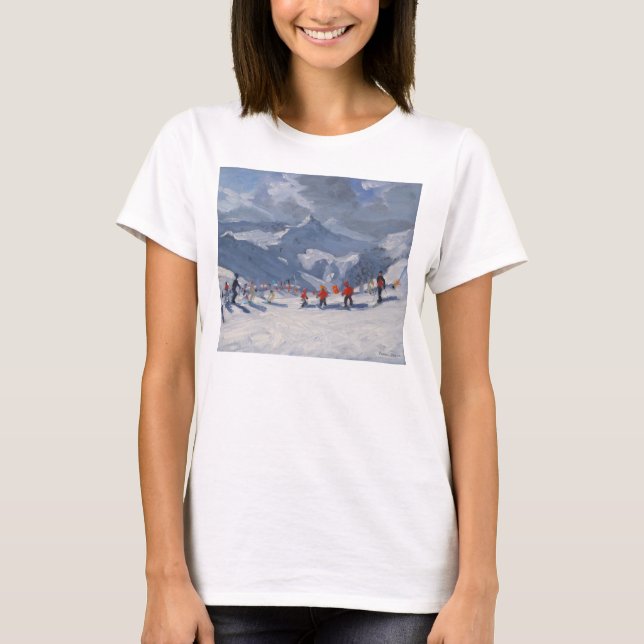 Ski School Tignes 2009 T-Shirt (Front)