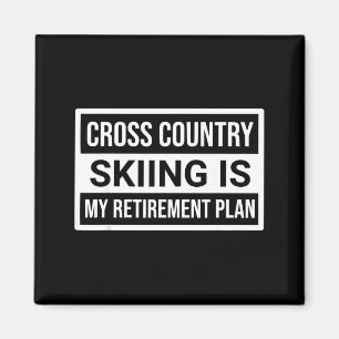 Ski shirt cross country skiing is retirement men magnet