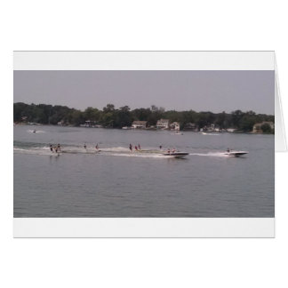 Ski show on Pine Lake