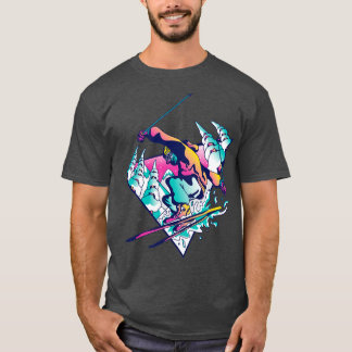 Ski Skier Skiing Winter Sports T-Shirt