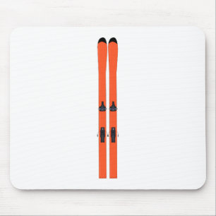 Ski Skiing Mouse Pad