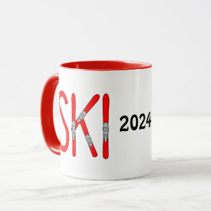 Ski Skis Mug