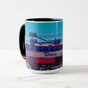 Ski Skiway Timberline Lodge Mt Hood Oregon 1950's Mug