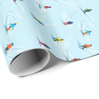 Ski Slope Gift Wrap