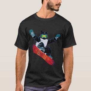 Ski Snowboard Goggles Funny Skiing Snowboarding Ca T-Shirt