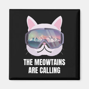 Ski Snowboard Goggles Funny Skiing Snowboarding  Magnet