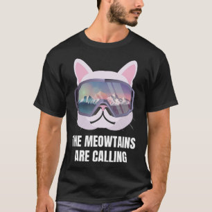 Ski Snowboard Goggles Funny Skiing Snowboarding T-Shirt
