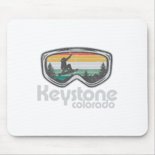 Ski Snowboard Mountain Snow Skiing Shirts Mouse Pad