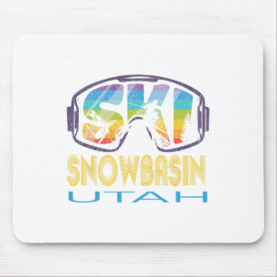 Ski Snowsin Utah Skiing Vacation  Mouse Pad