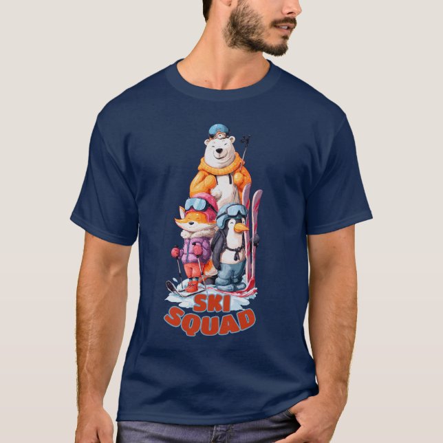 Ski Squad T-Shirt (Front)