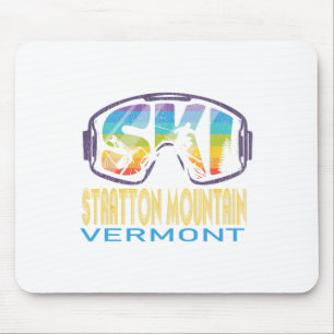 Ski Stratton Mountain Vermont Skiing Vacation Mouse Pad