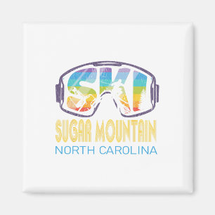 Ski Sugar Mountain North Carolina Skiing Vacation Magnet