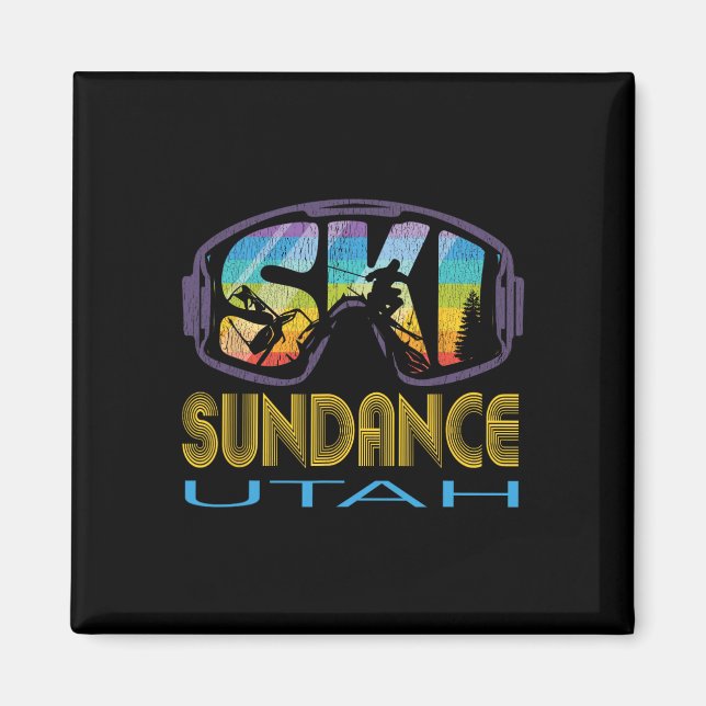 Ski Sundance Utah Skiing Vacation  Magnet (Front)