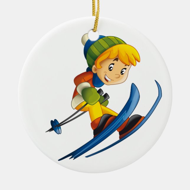 Ski Tag / Ornament (Front)