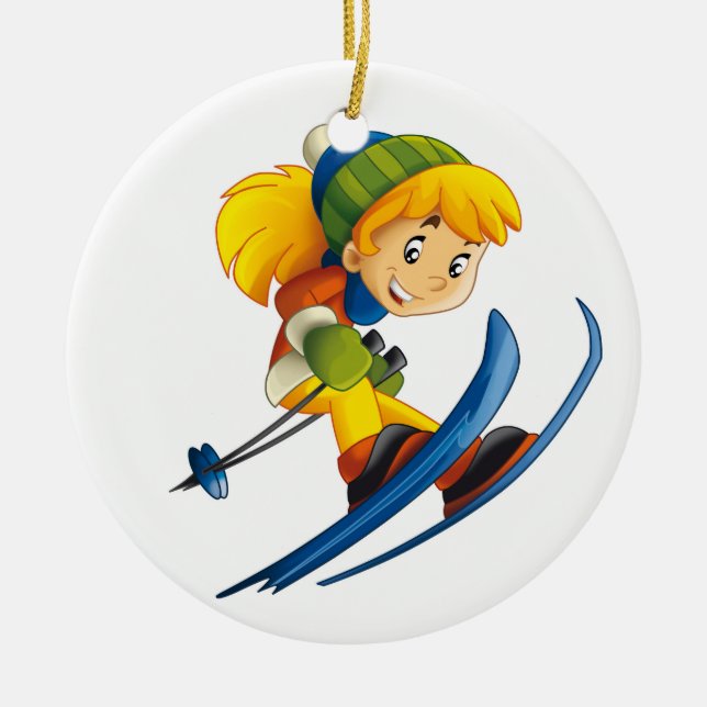 Ski Tag / Ornament (Front)
