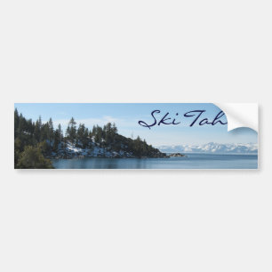 Ski Tahoe, Incline Village in Lake Tahoe Bumper Sticker