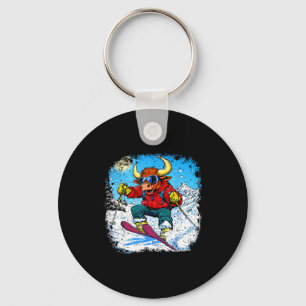 Ski taurus key ring
