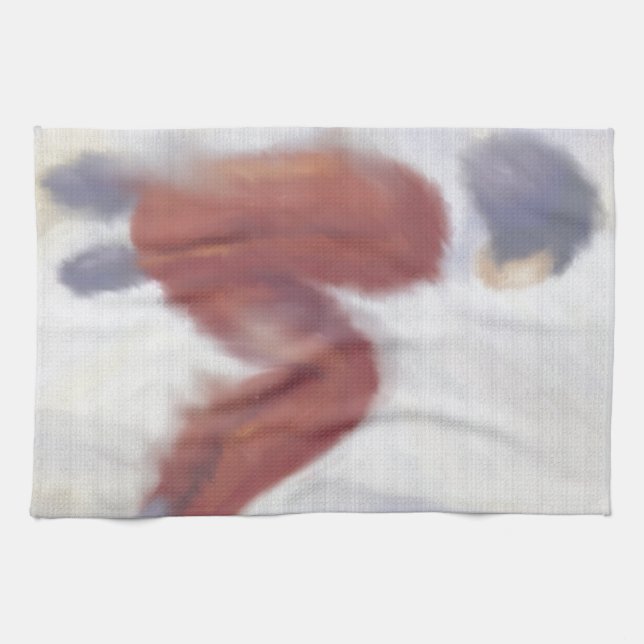 Ski Tea Towel (Horizontal)