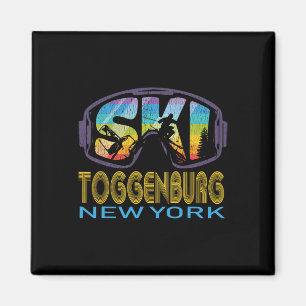 Ski Toggenburg New York Skiing Vacation Magnet
