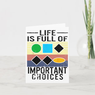 Ski Trail Signs Life Full Choices Skiing Skier Sno Card