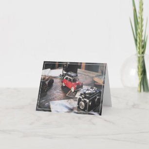 Ski Trip For Christmas Card