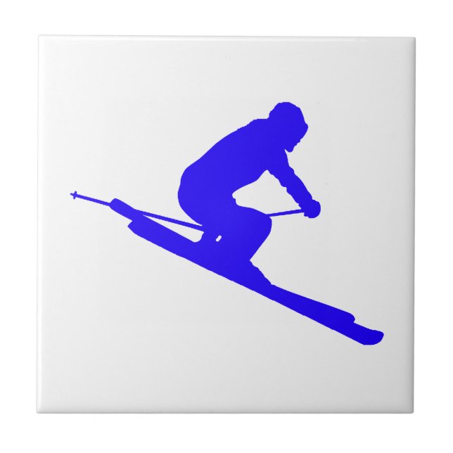 SKI TRUE BLUE TILE (Front)