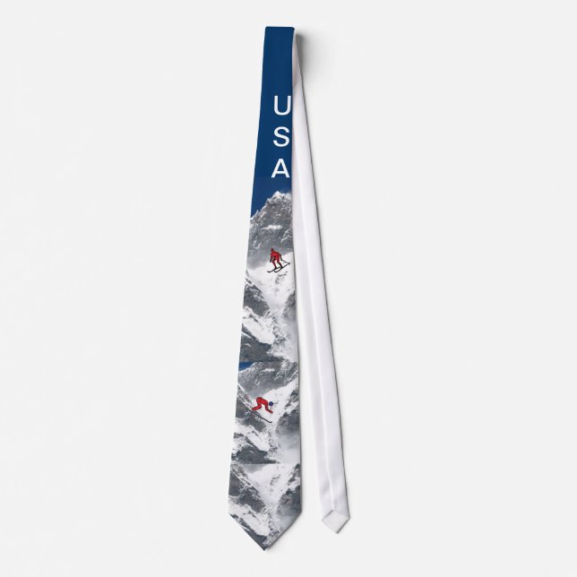 Ski USA Tie (Front)