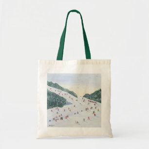 Ski-vening 1995 tote bag
