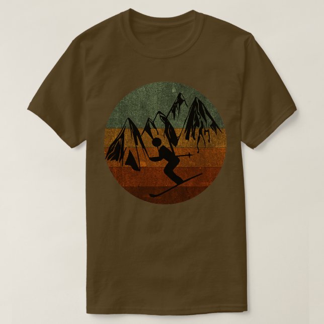 ski vintage T-Shirt (Design Front)