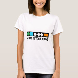 Ski What Is Your Sign Funny Skier Men Snowboard Sk T-Shirt