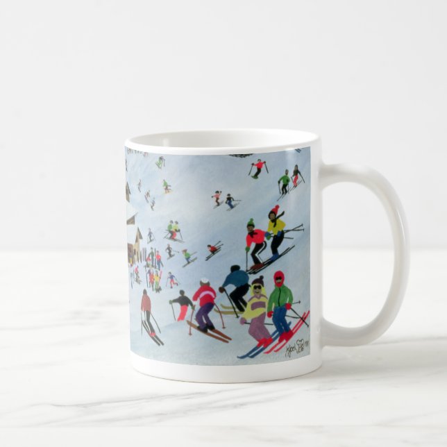 Ski Whizzz! 1991 Coffee Mug (Right)