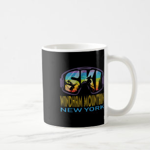 Ski Windham Mountain New York Skiing Vacation  Coffee Mug