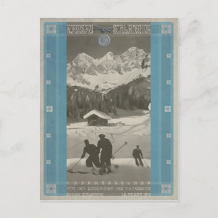 Skiabfahrtslauf Ramsau-Schladming Postcard