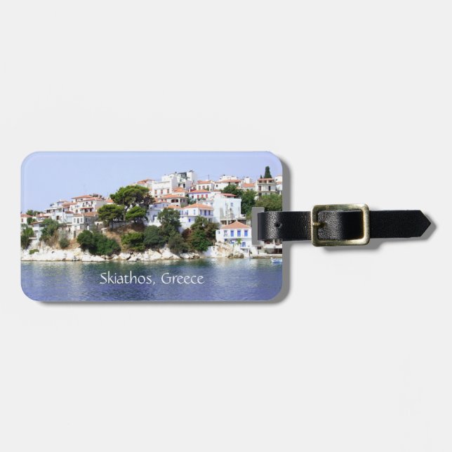 Skiathos Island, Greece Luggage Tag (Front Horizontal)