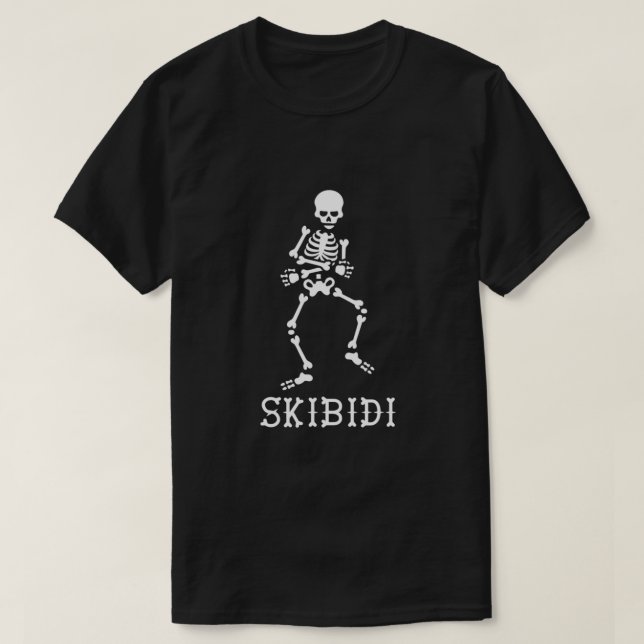 Skibidi Challenge Skibidi challenge meme dancing s T-Shirt (Design Front)