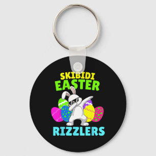 Skibidi Easter - Funny Easter Rizzler Gen Alpha Sl Key Ring