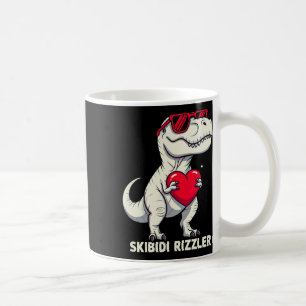 Skibidi Rizzler Trex Valentine Meme Funny Gifts Me Coffee Mug