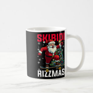 Skibidi Rizzmas Christmas Rizz Santa Claus Charism Coffee Mug