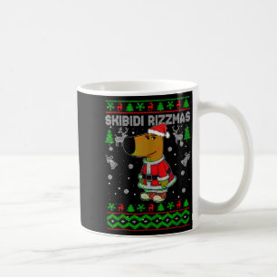 Skibidi Rizzmas Christmas Rizz Santa Ugly Christma Coffee Mug